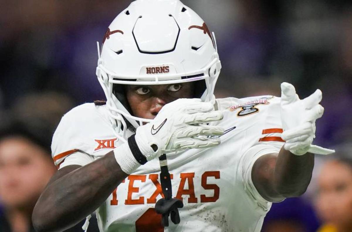 Texas wide receiver Xavier Worthy